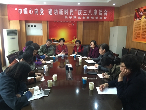 民革莱芜市基层委员会召开庆三八座谈会